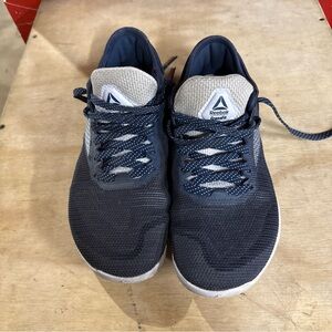 Reebok Mens Nano 9 CrossFit Training Shoes Metasplit FV5504 Size 9.5 Blue Gray